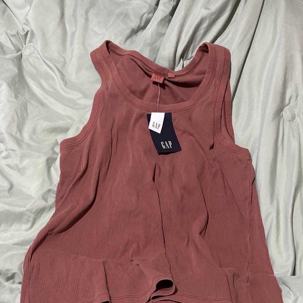 GAP Women's Mauve Tank Top
